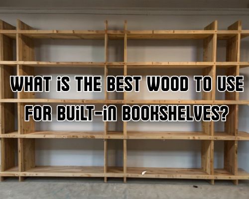 a good wood used for bookshelf