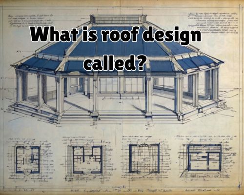 a roofing design blueprint