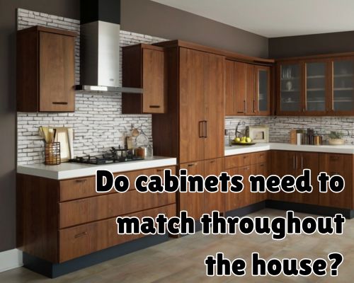well matched kitchen cabinets