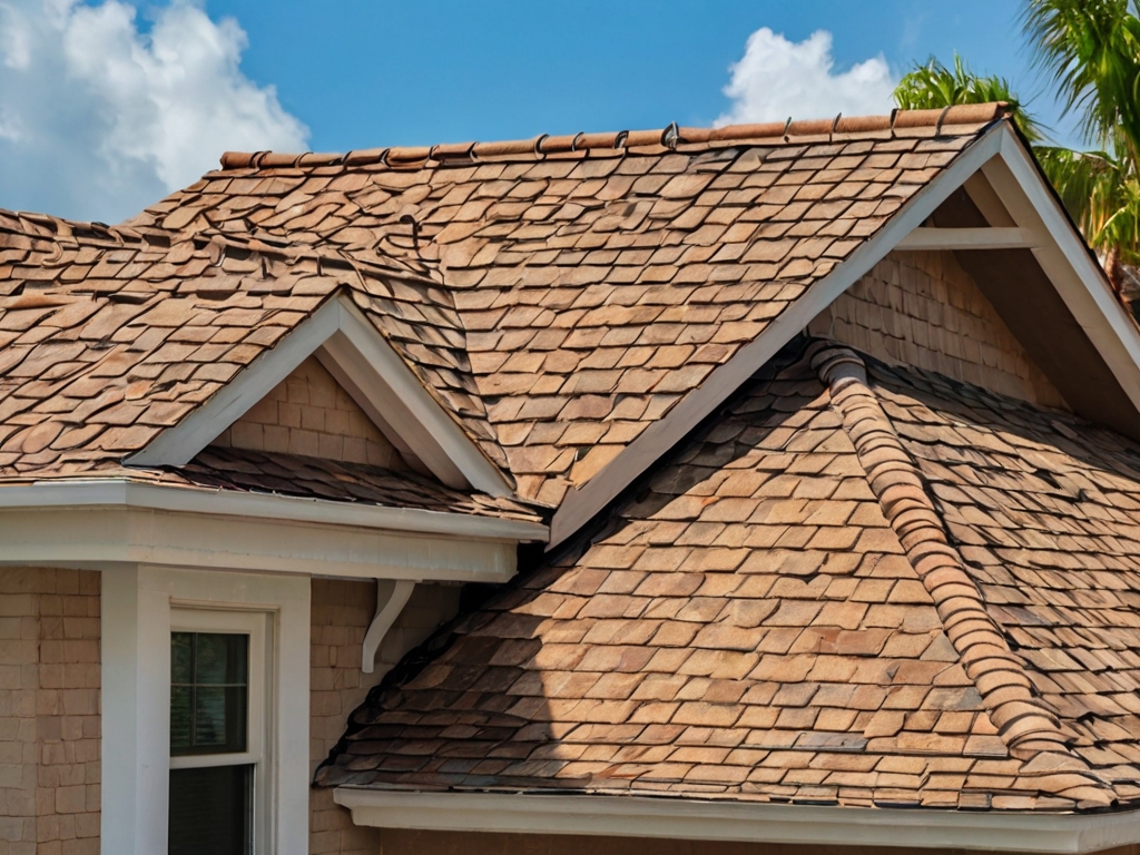 Strong roof with flawless edges.